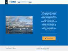 Tablet Screenshot of gastradebg.com